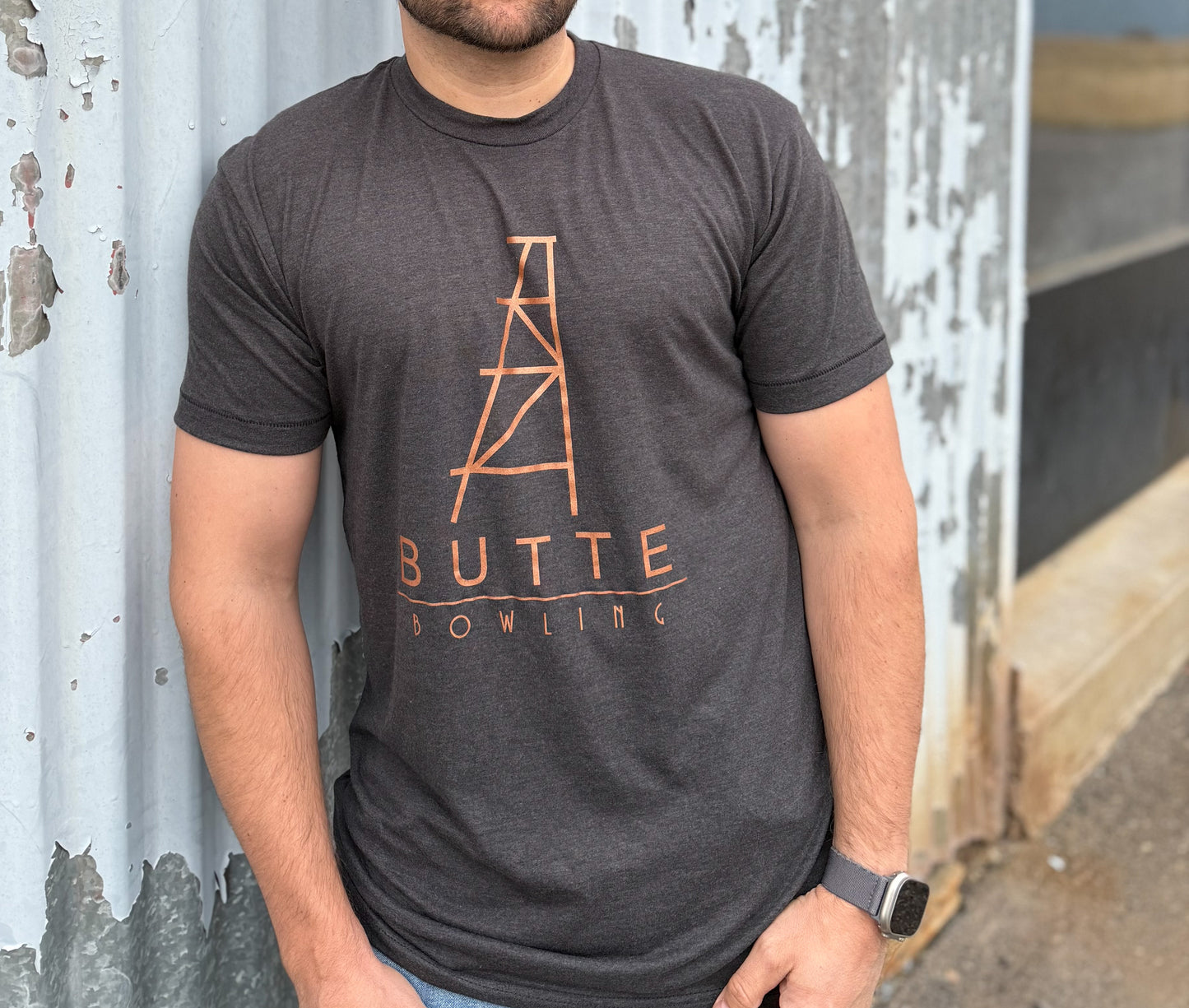 BUTTE Bowling Tri-Blend Tee