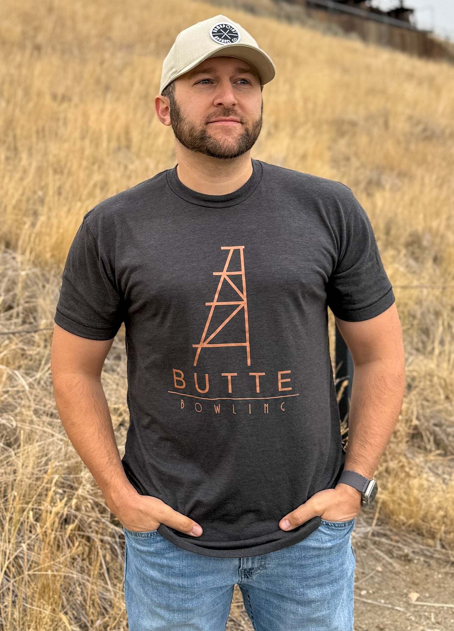 BUTTE Bowling Tri-Blend Tee